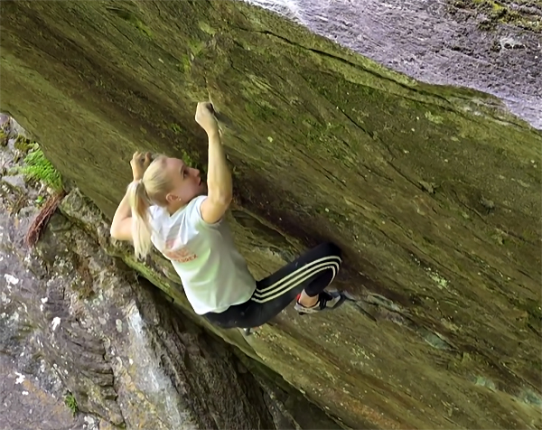 Janja Garnbret Makes A Double Repeat Of Font 8C | Climber Magazine